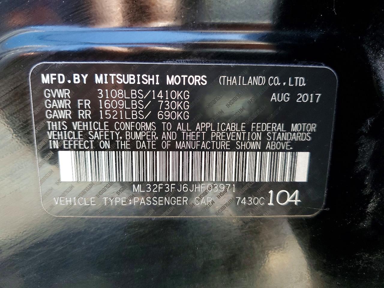 Mitsubishi Mirage G4 Es