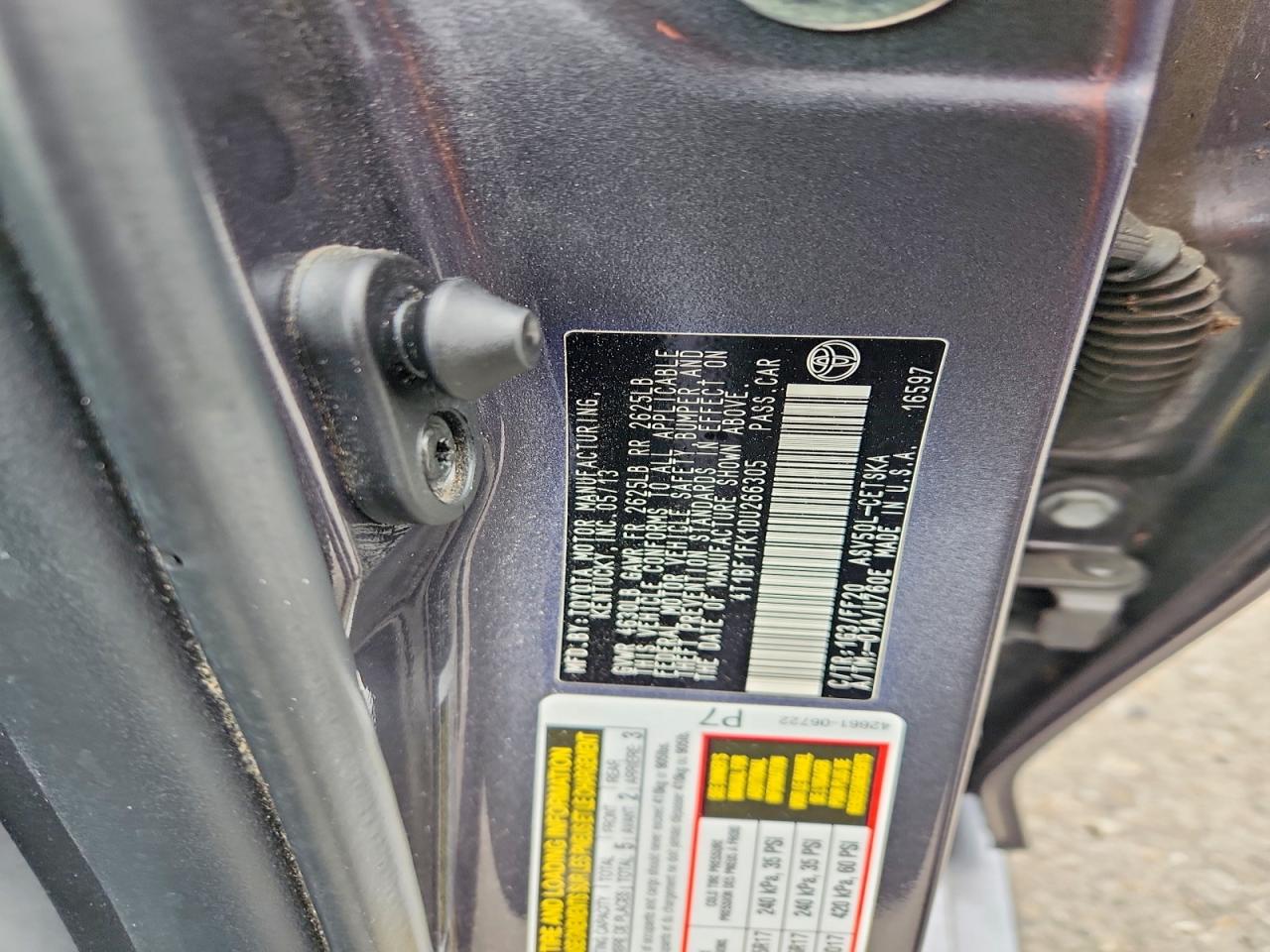 Toyota Camry Se