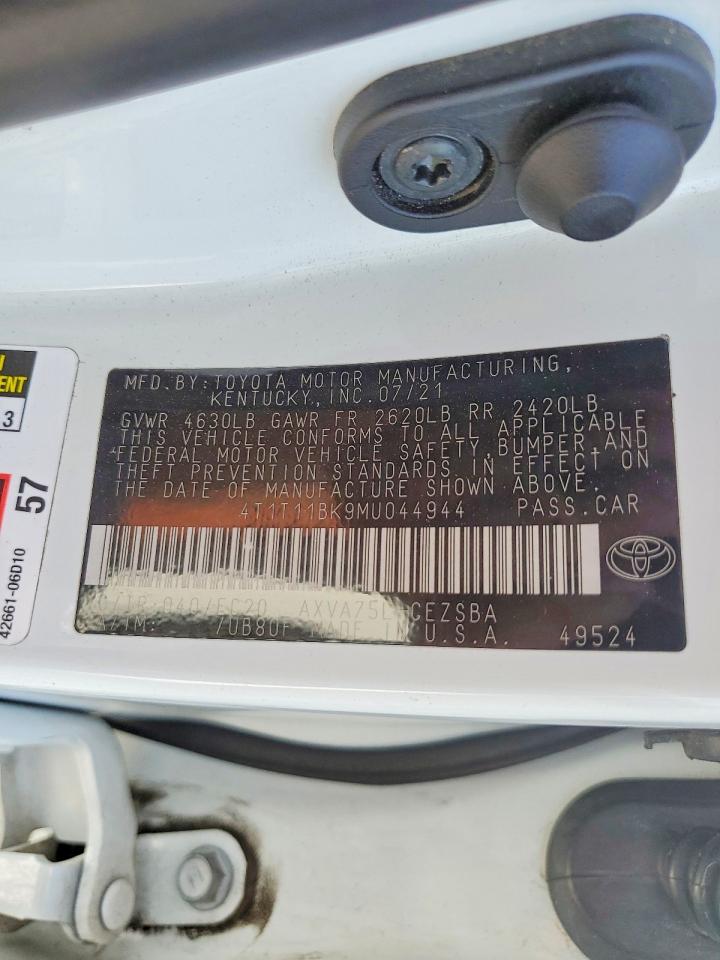 Toyota Camry Se Nightshade