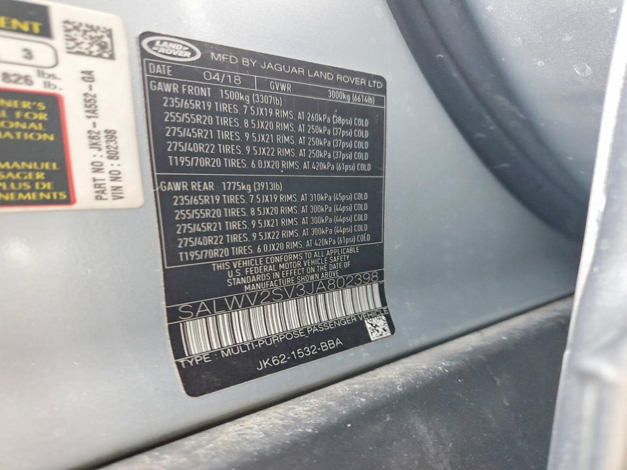 Land Rover Range Rover Hse Dynamic