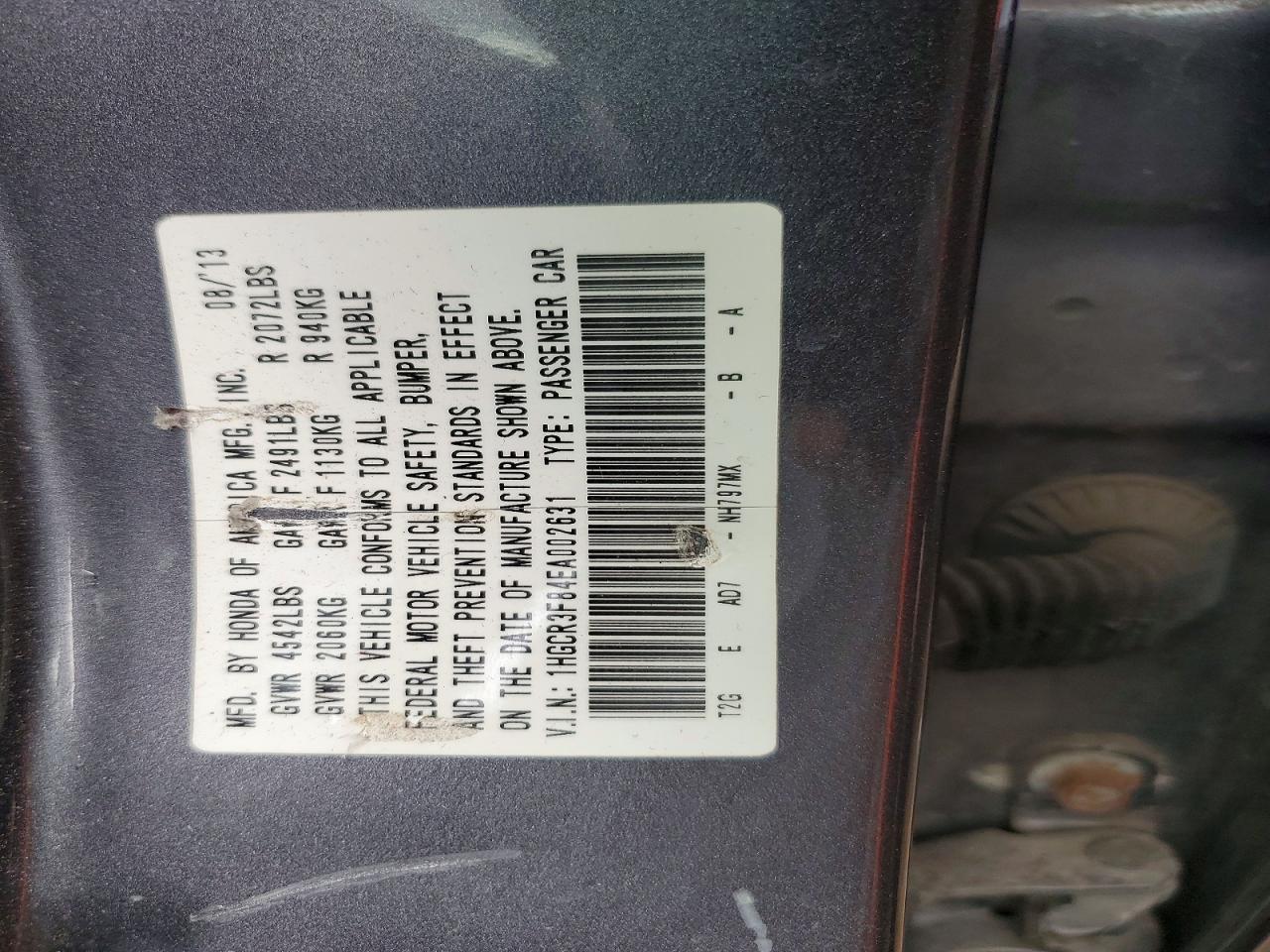 Honda Accord Exl
