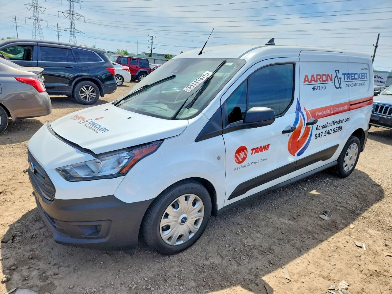 Salvage Ford Transit Image
