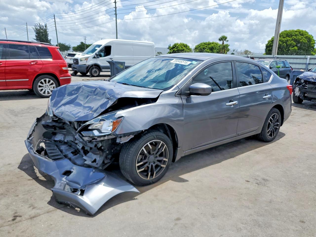 Salvage Nissan Sentra Image