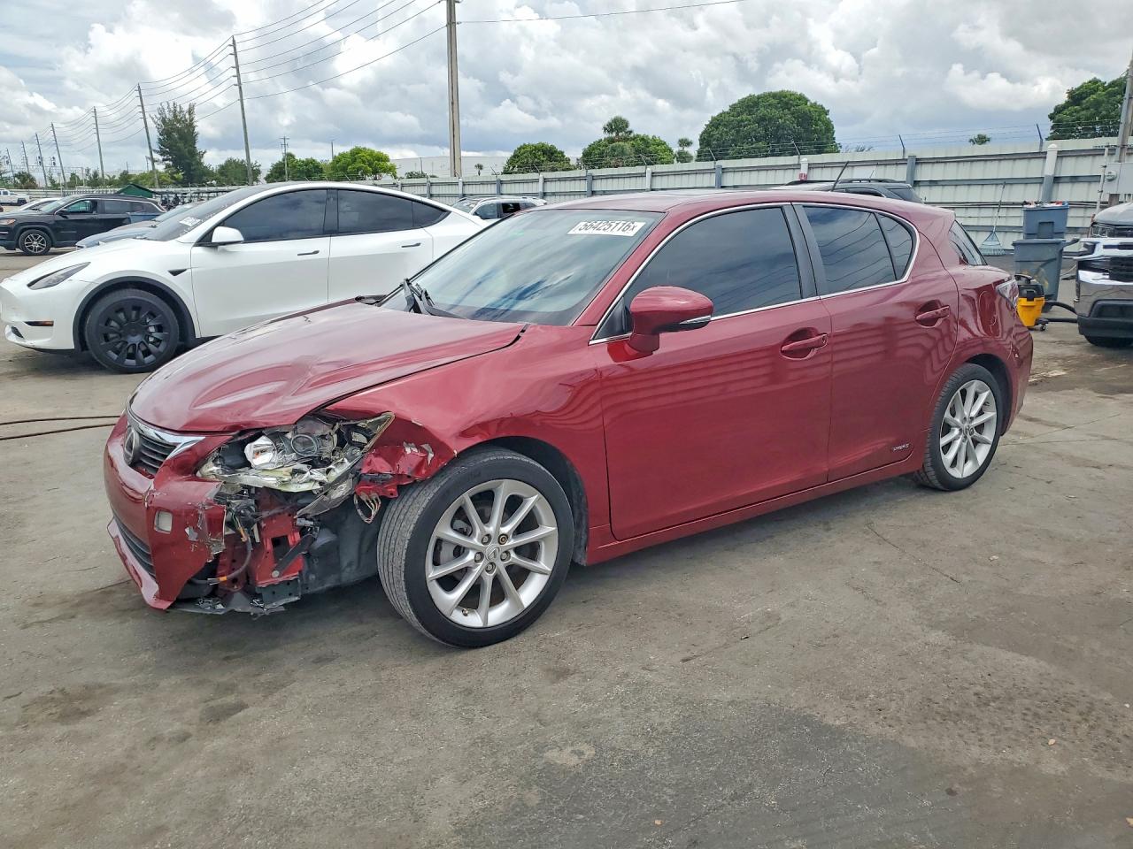 Salvage Lexus Ct Image