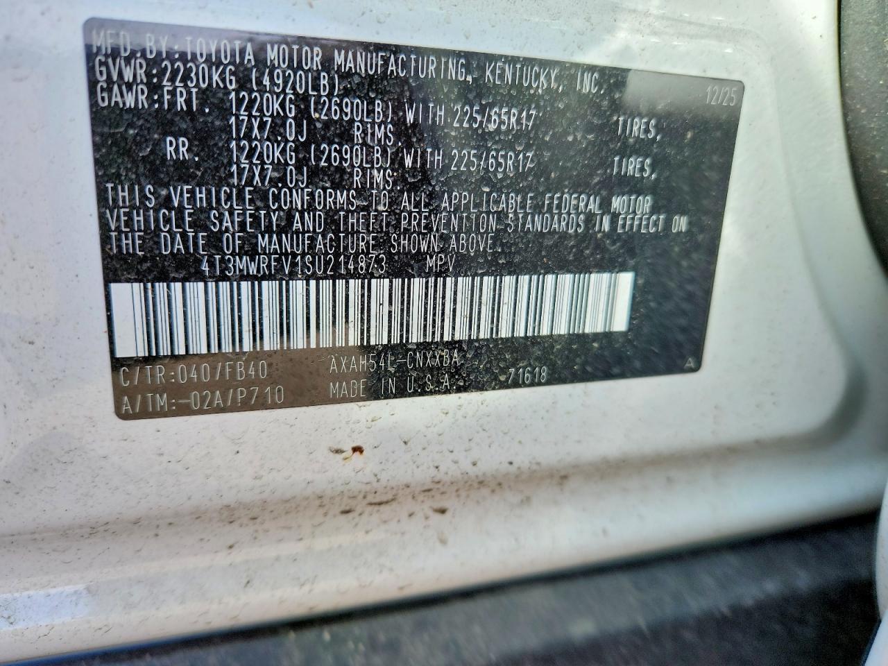 Toyota RAV4 Le