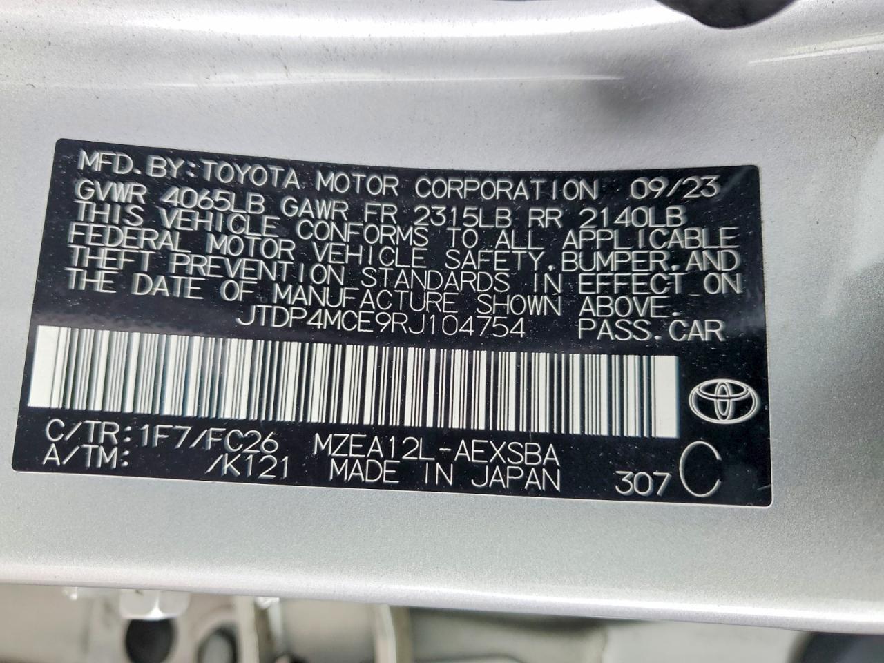 Toyota Corolla Se