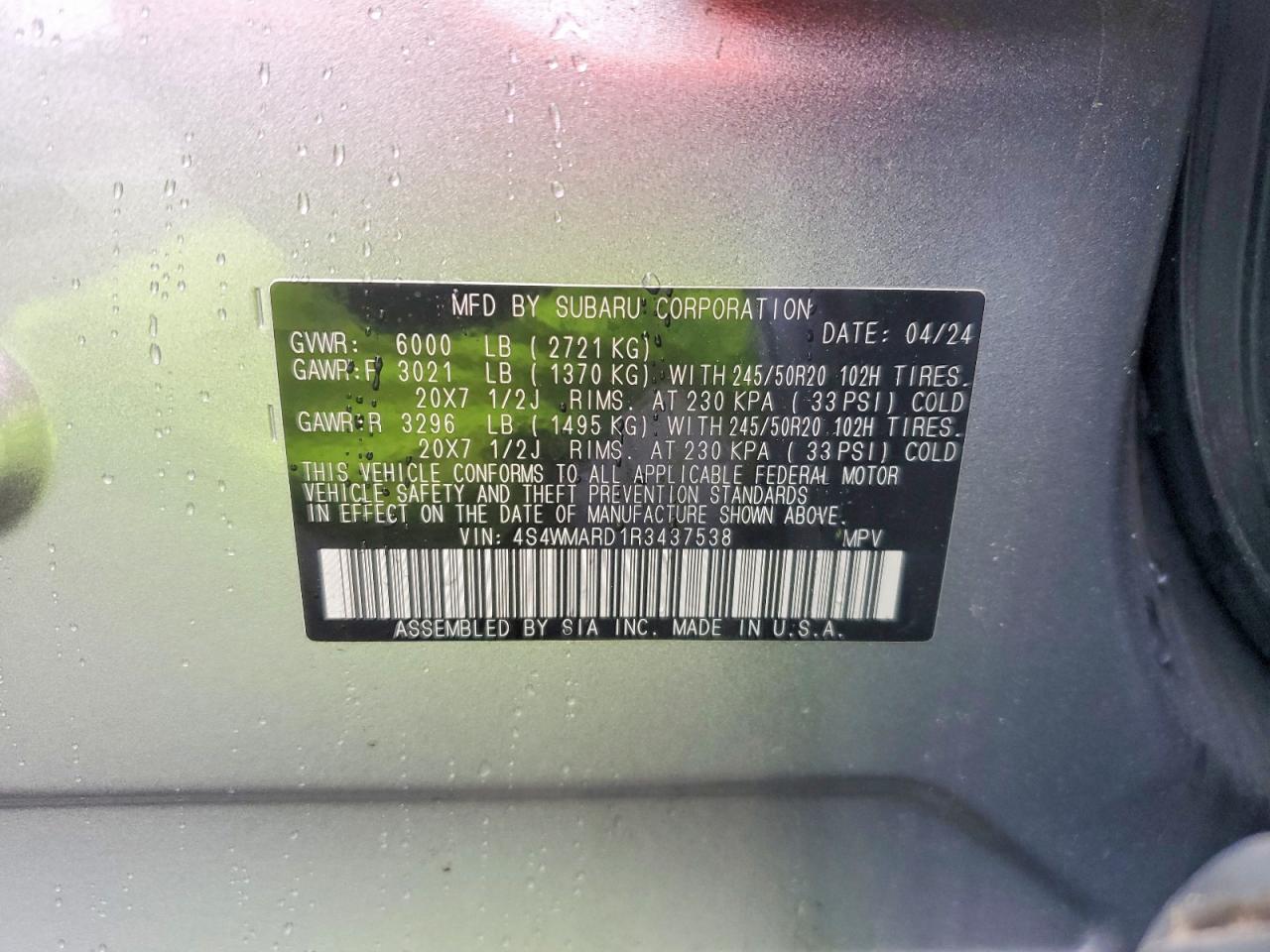 Subaru Ascent Limited