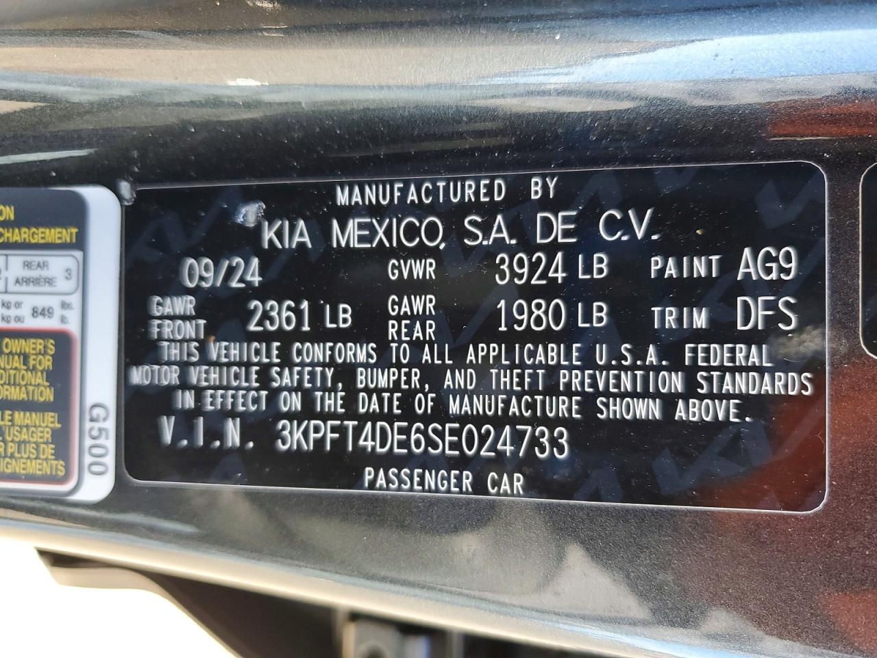 Kia K4 Lxs