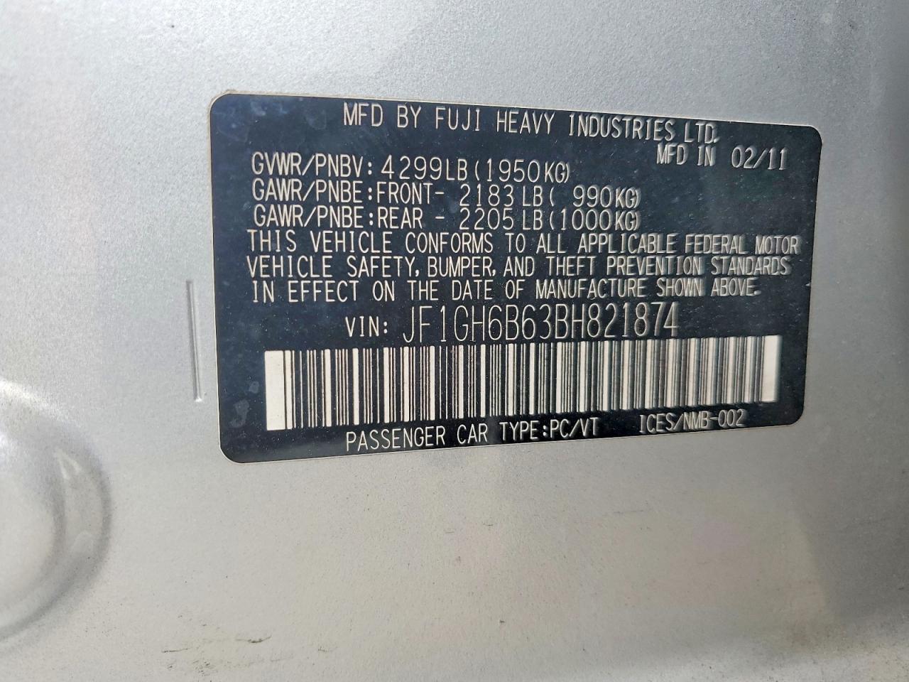 Subaru Impreza 2.5i Premium