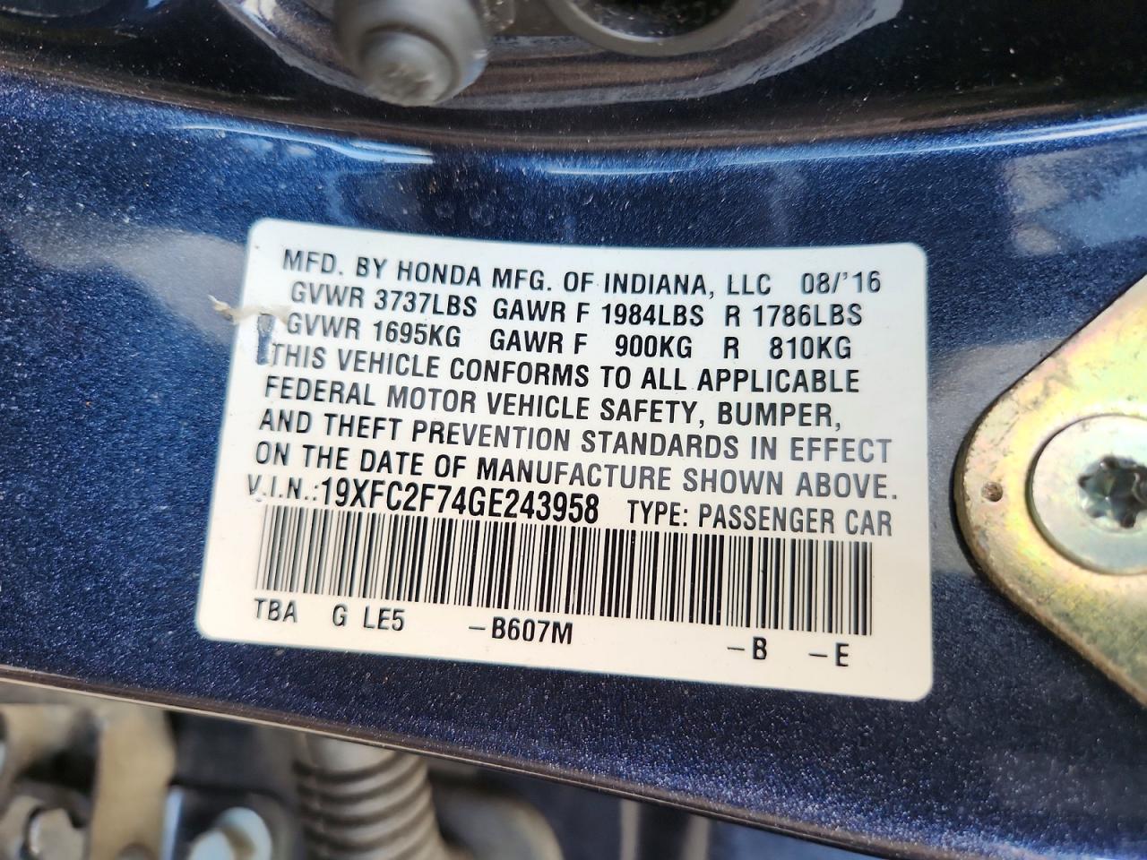 Honda Civic Ex