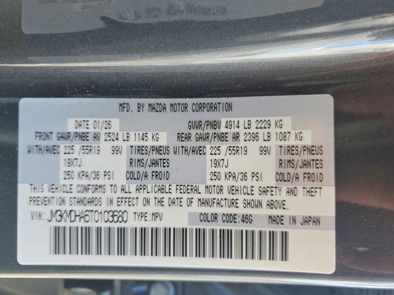Mazda Cx Premium