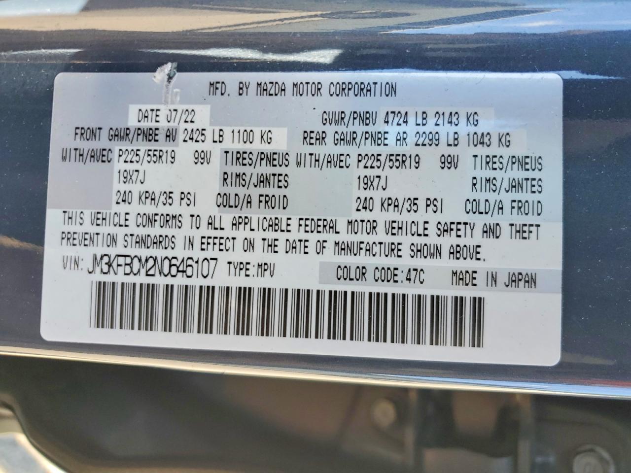 Mazda Cx Preferred