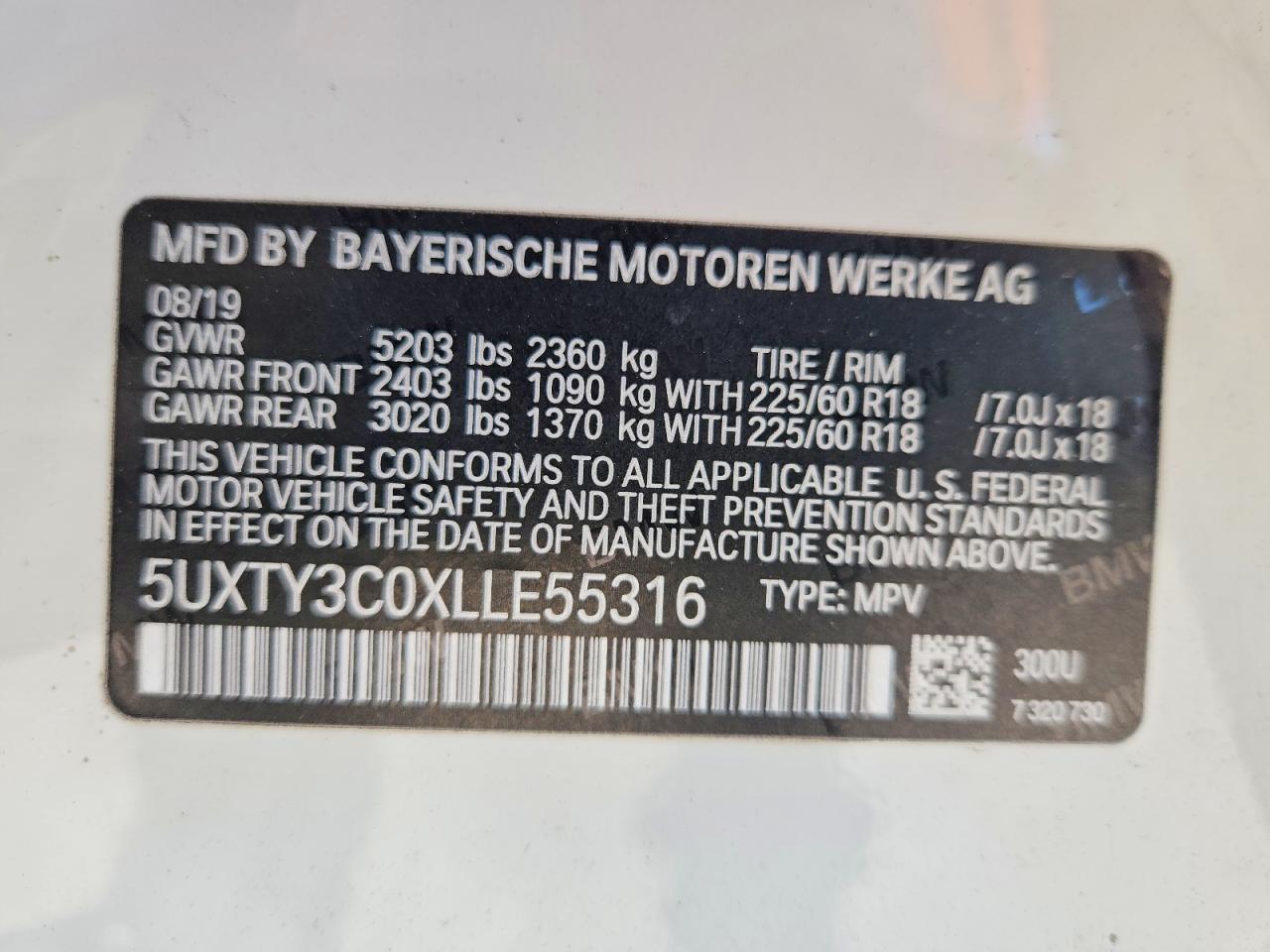 BMW X Series Sdrive30i