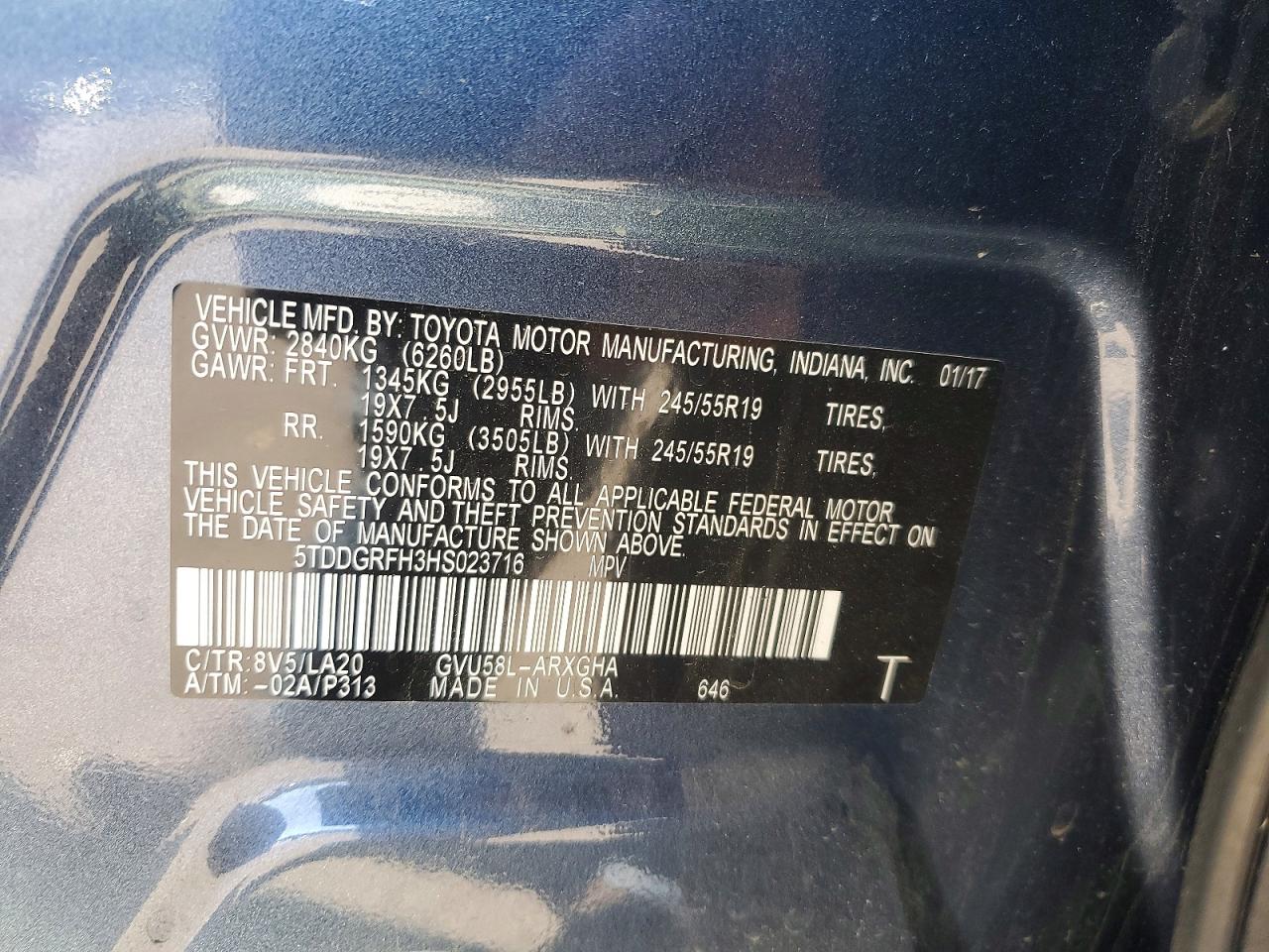 Toyota Highlander Limited