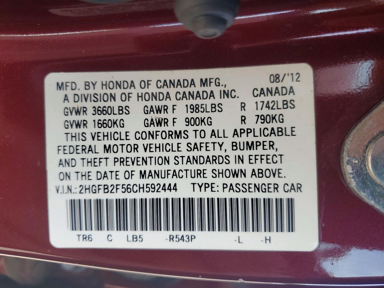 Honda Civic Lx