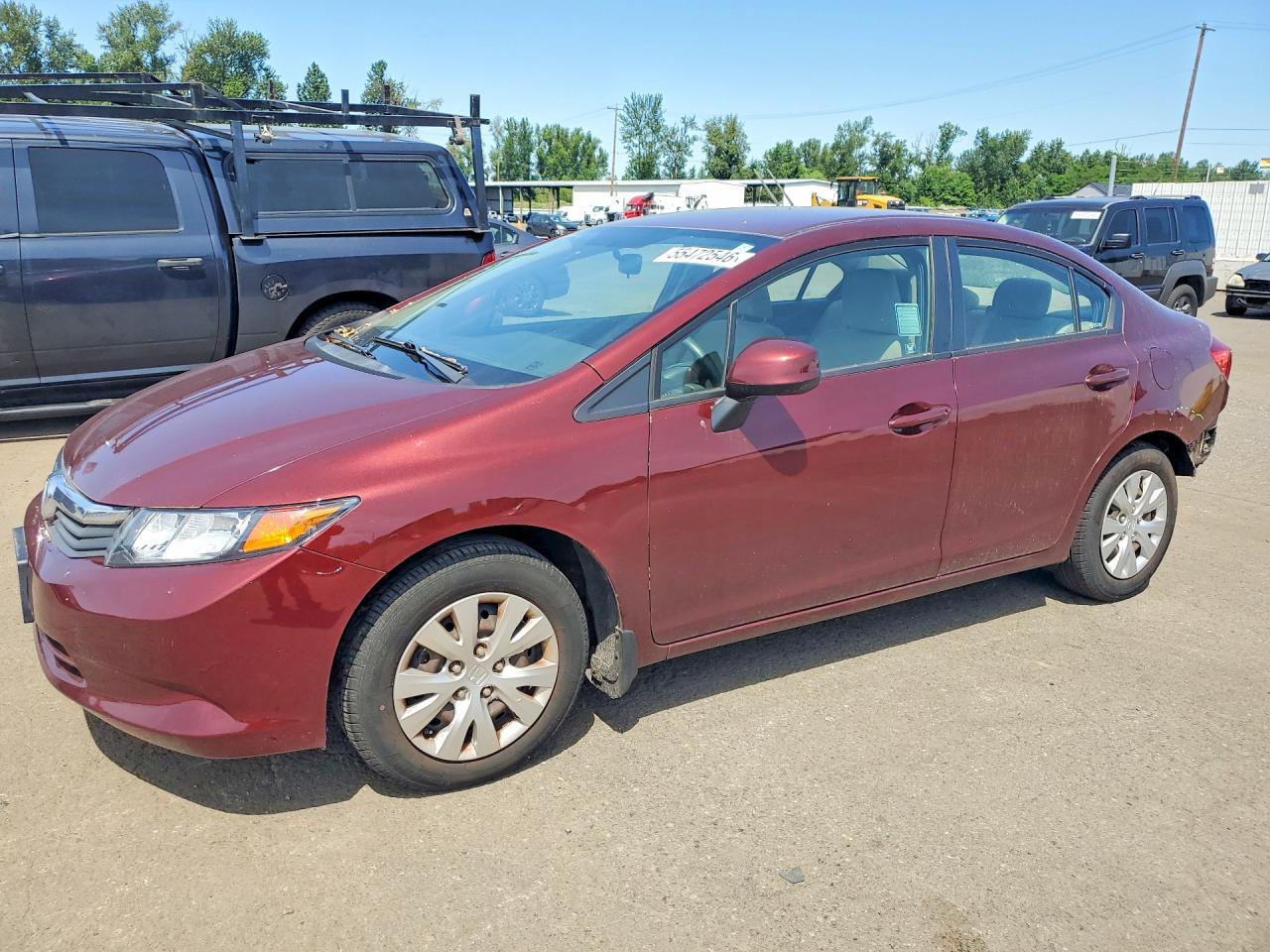 Salvage Honda Civic Image