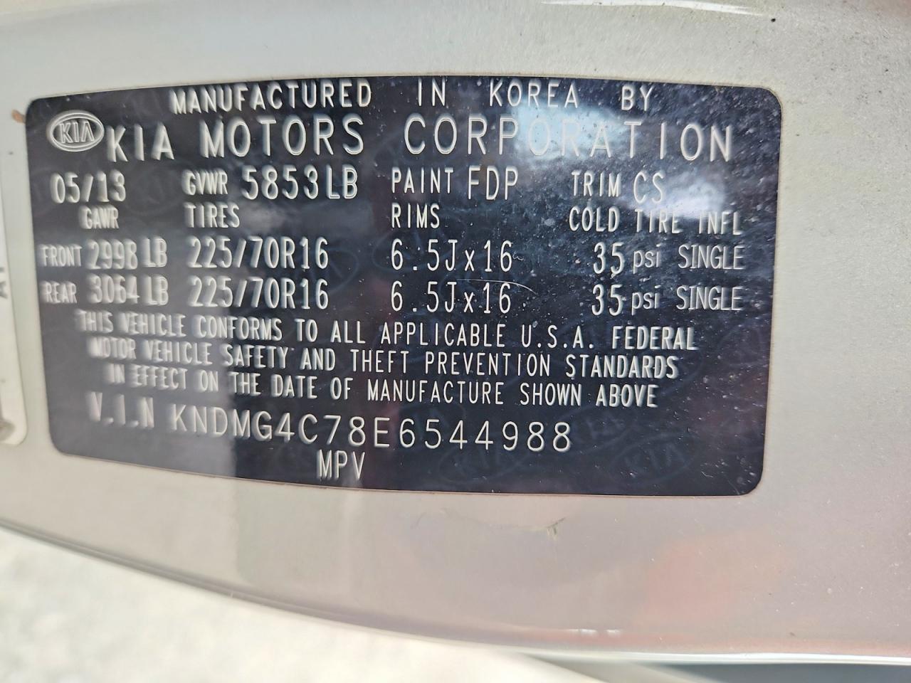 Kia Sedona Lx