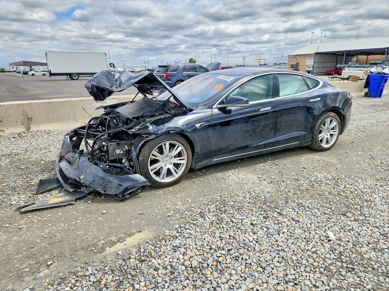 Salvage Tesla Model S Image