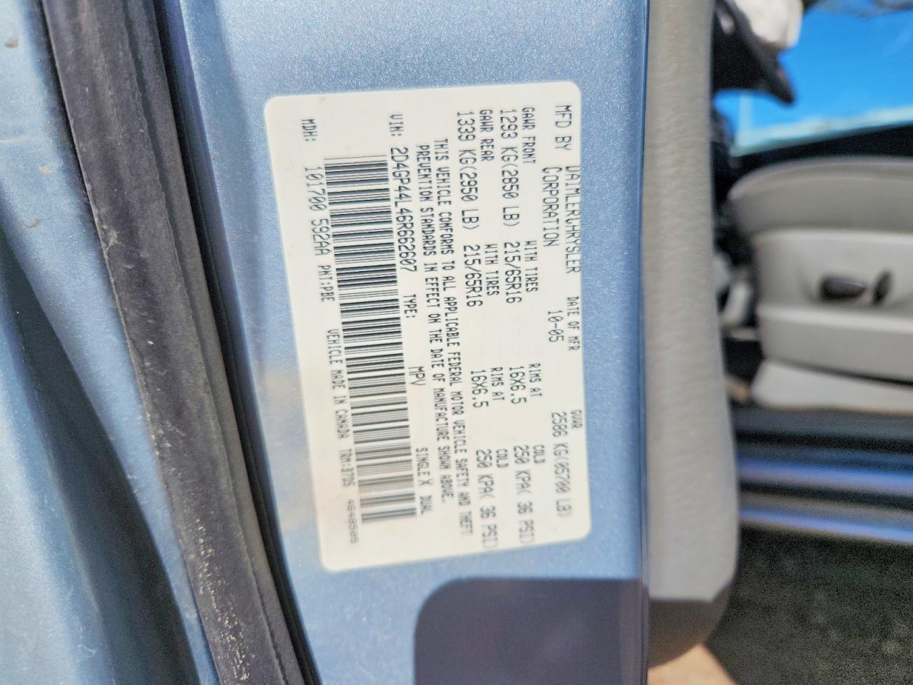 Dodge Caravan Sxt