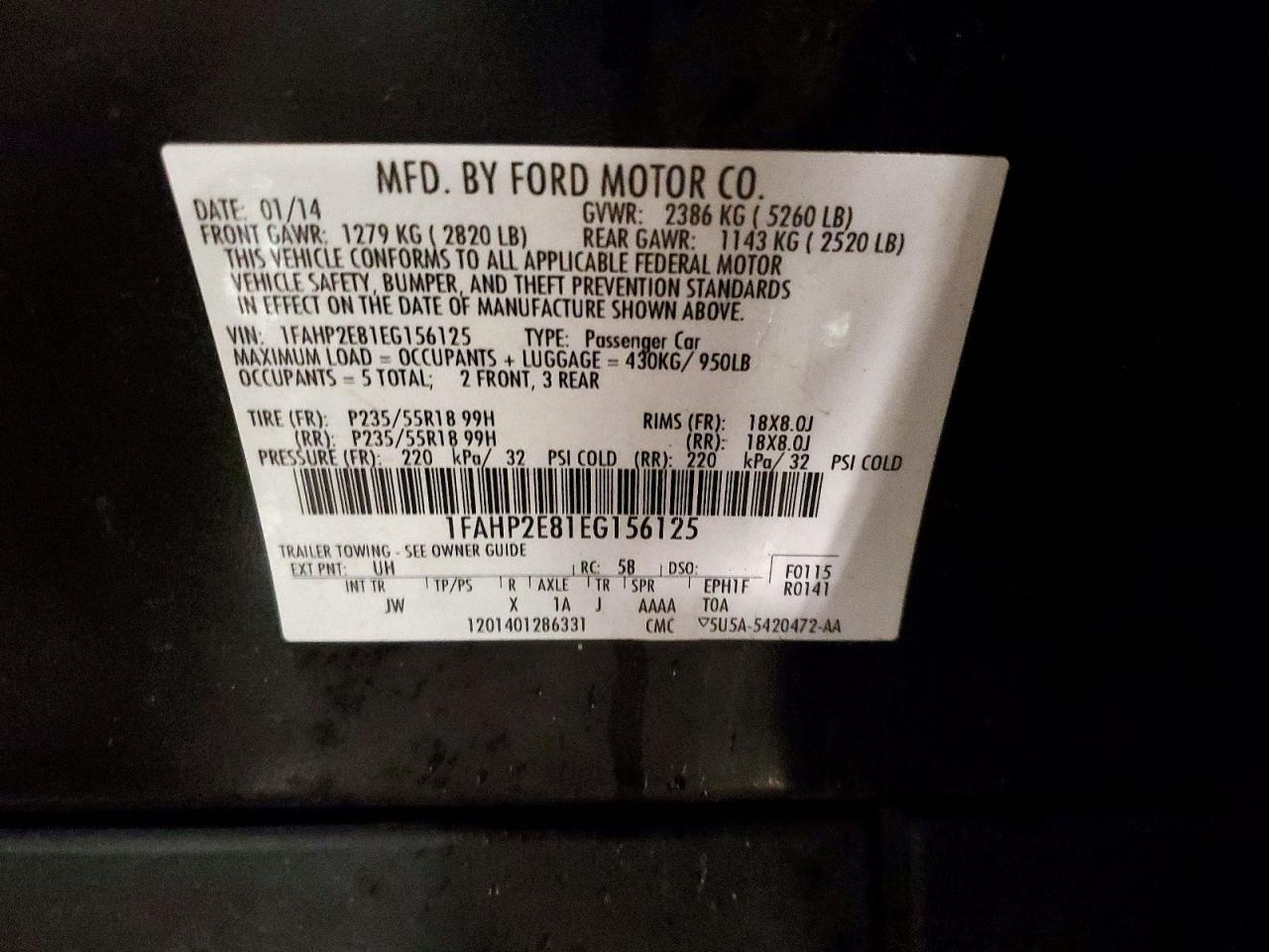 Ford Taurus Sel