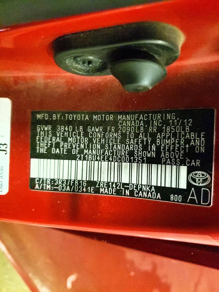 Toyota Corolla Le