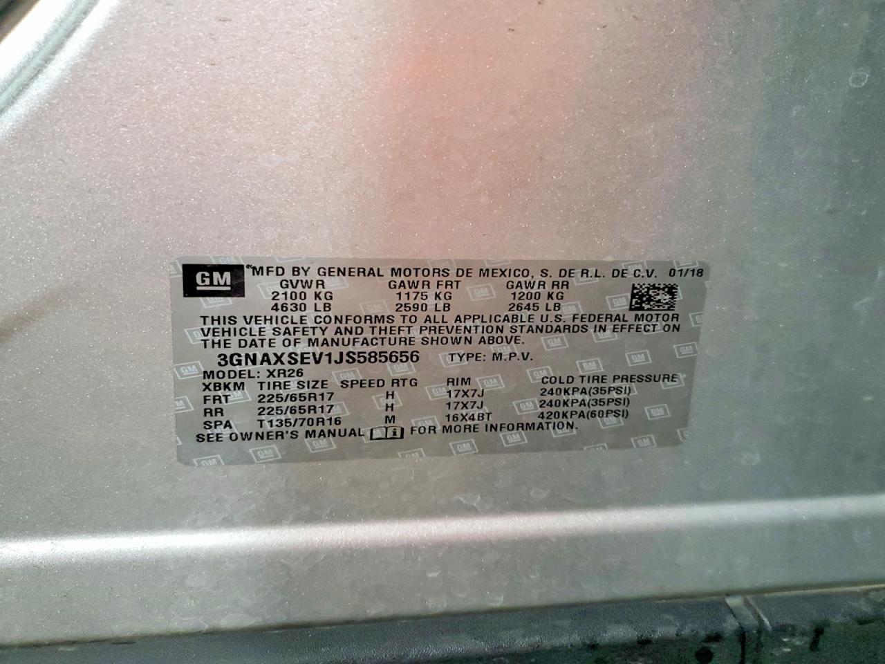 Chevrolet Equinox Lt