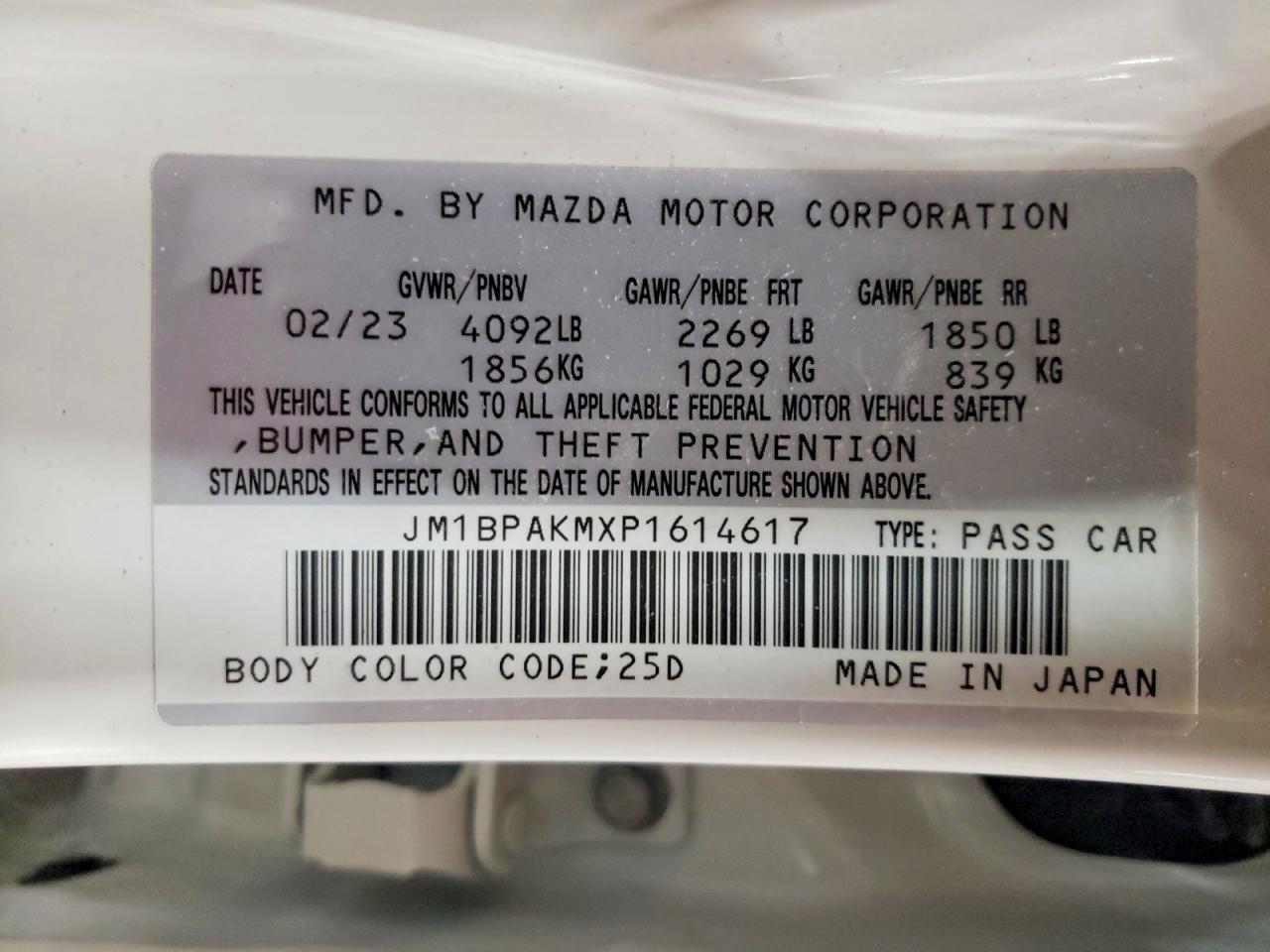 Mazda 3 Select