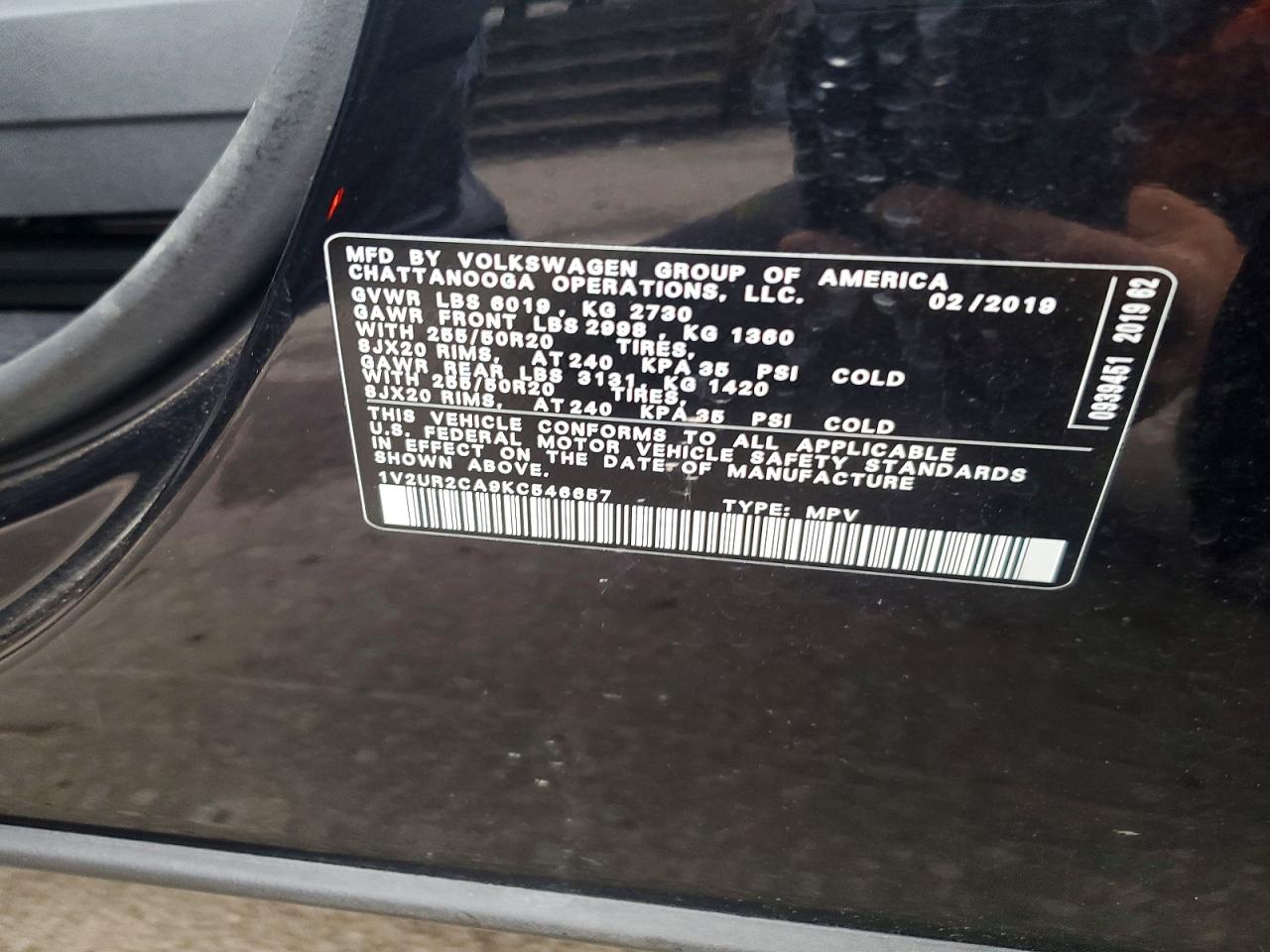 Volkswagen Atlas Se