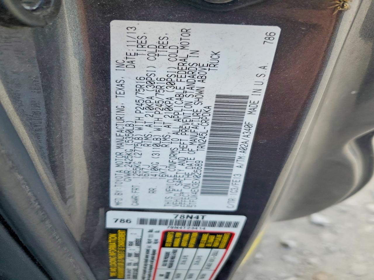 Toyota Tacoma Access Cab
