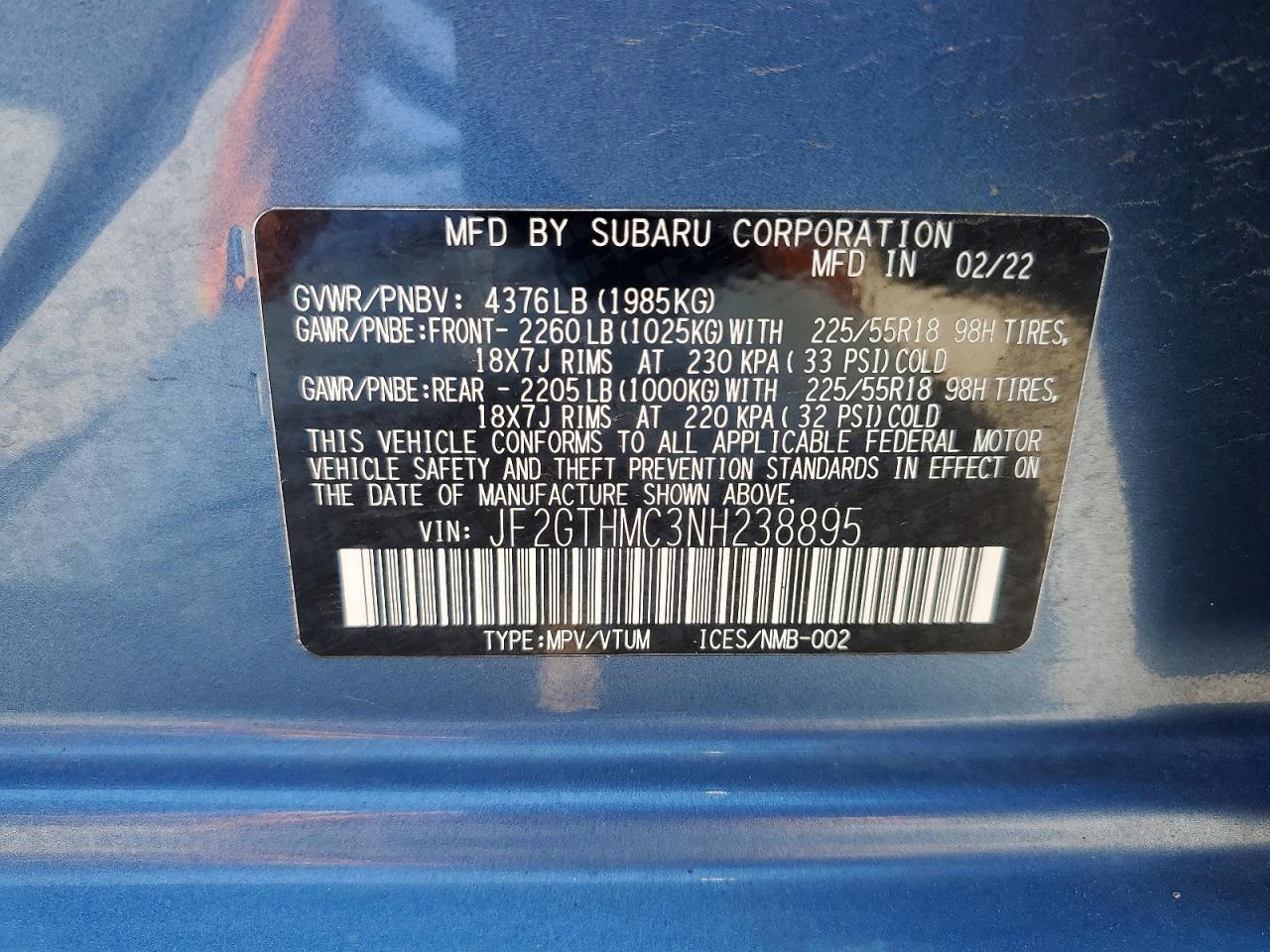 Subaru Crosstrek Limited
