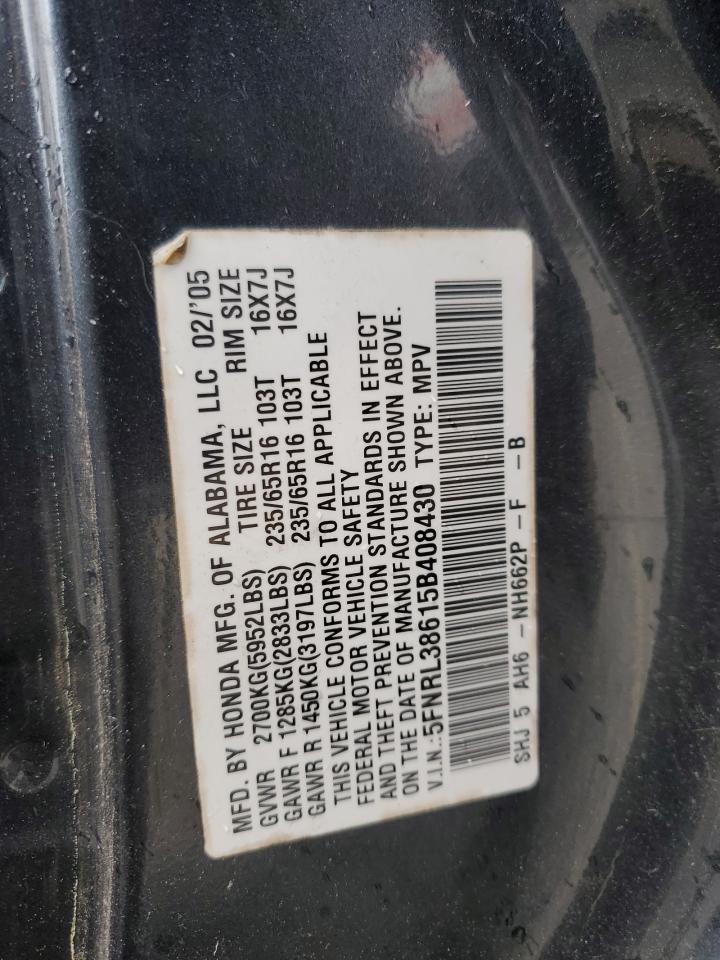 Honda Odyssey Exl