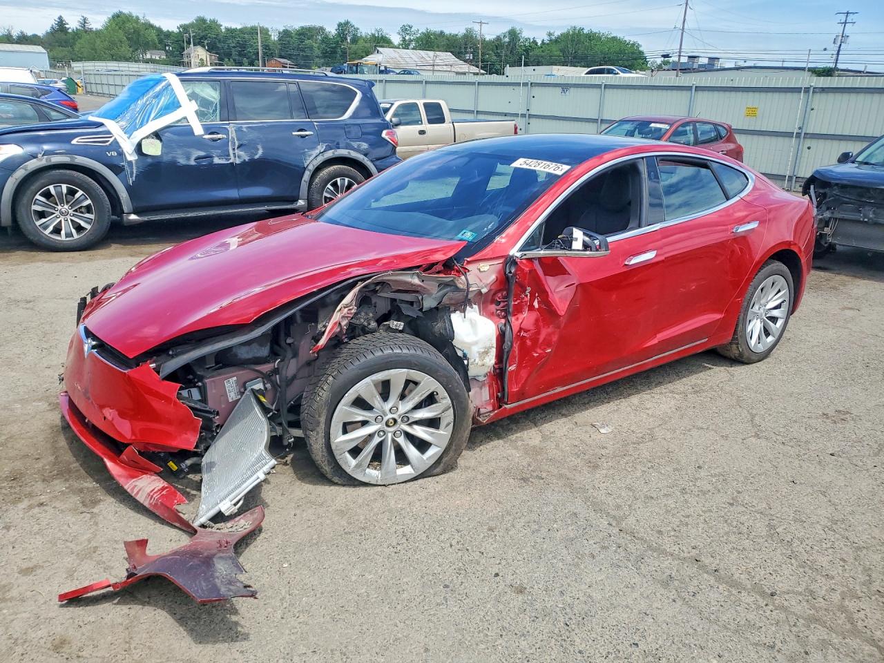 Salvage Tesla Model S Image