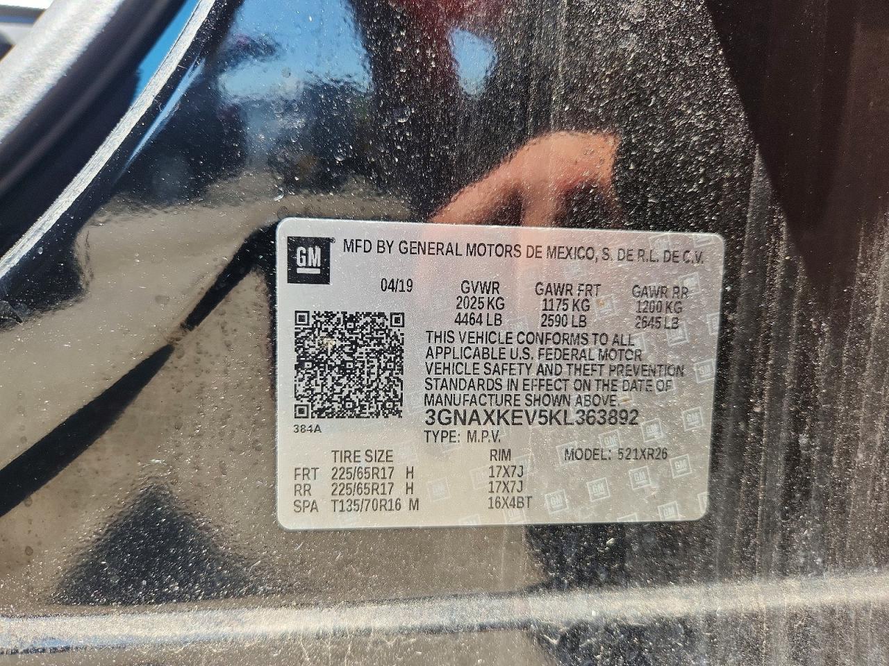 Chevrolet Equinox Lt