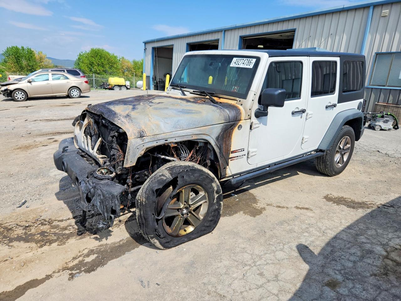 Salvage Jeep Wrangler Image