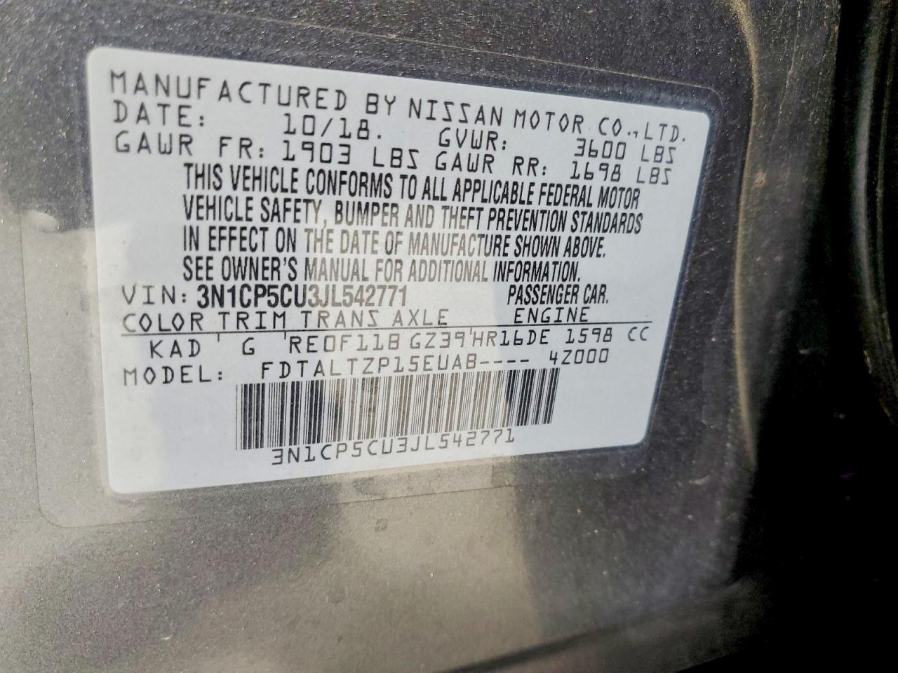 Nissan Kicks Sr