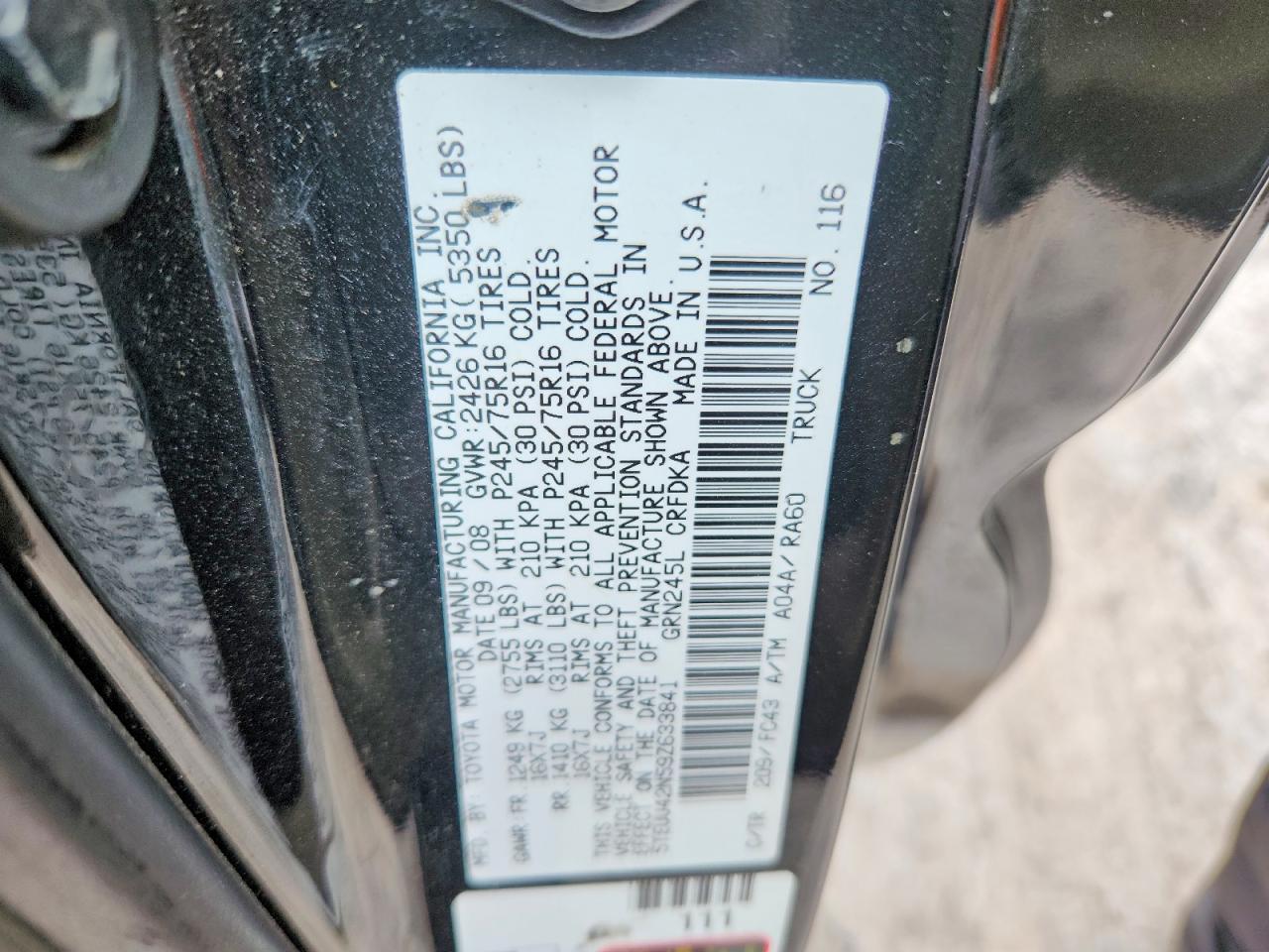 Toyota Tacoma Access Cab