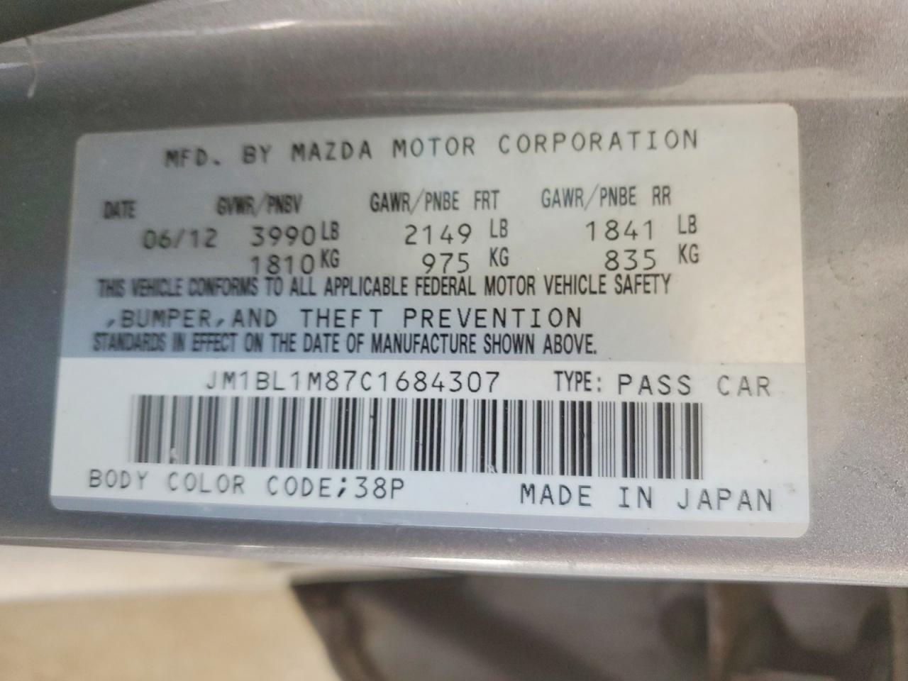 Mazda 3 I
