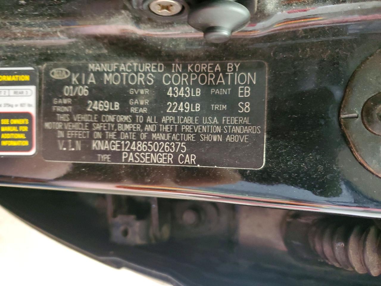Kia Optima Lx