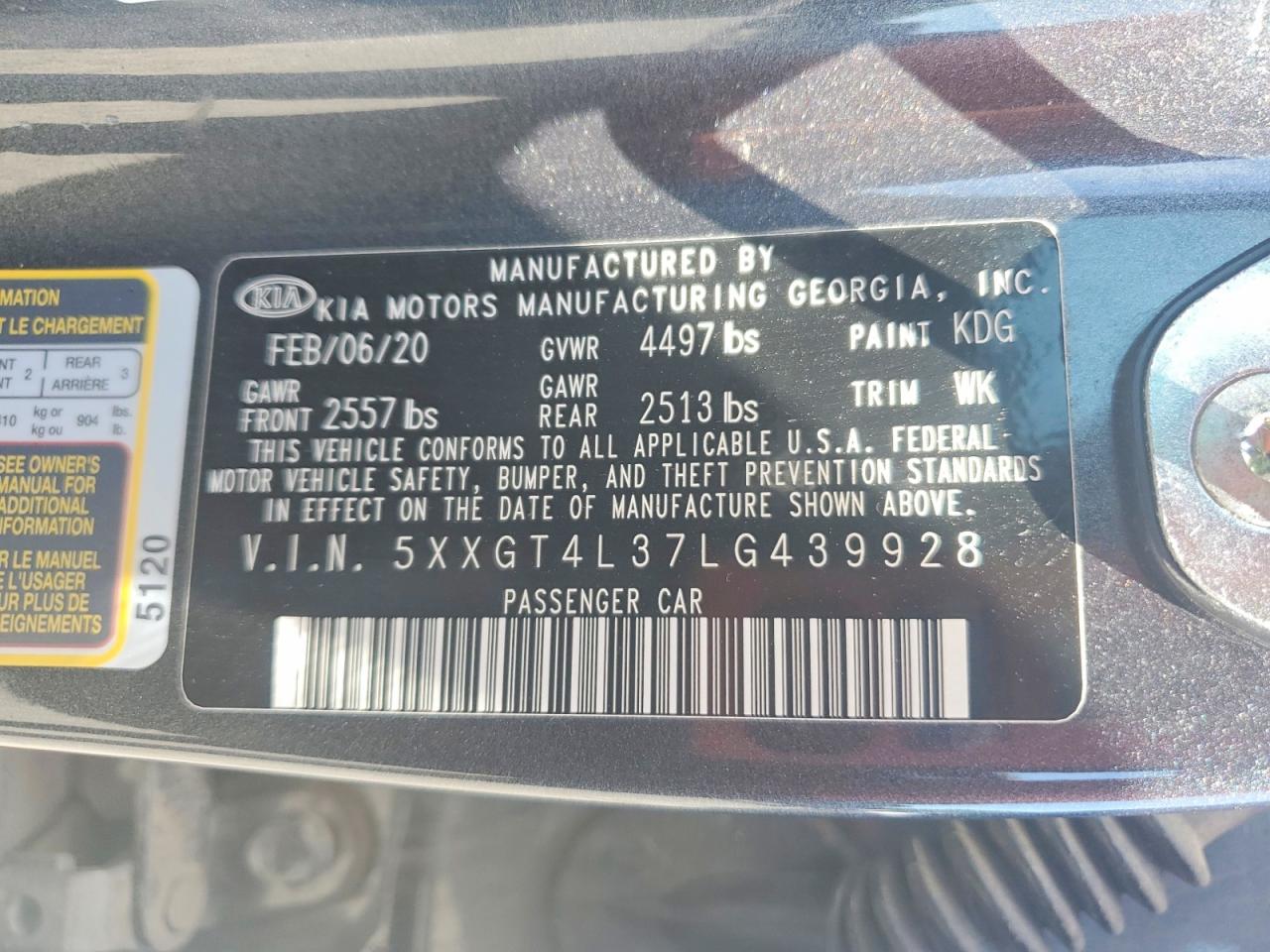 Kia Optima Lx