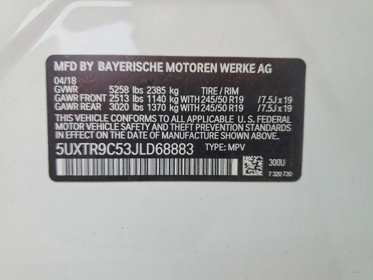 BMW X Series Xdrive30i