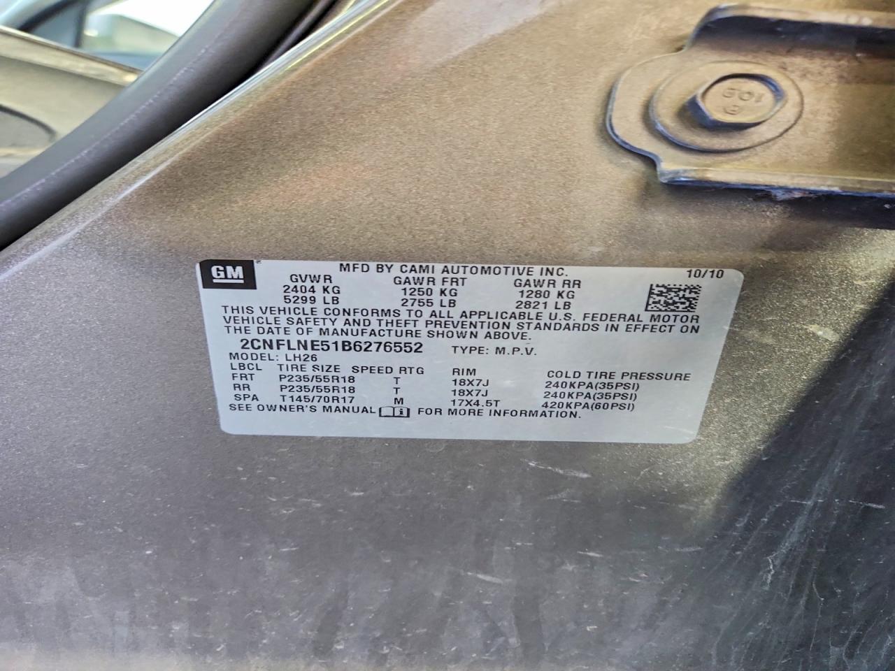 Chevrolet Equinox Lt