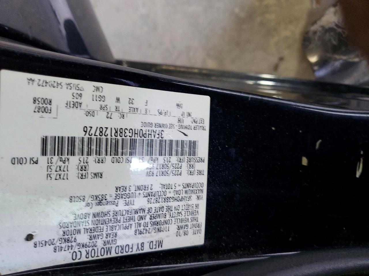 Ford Fusion Se