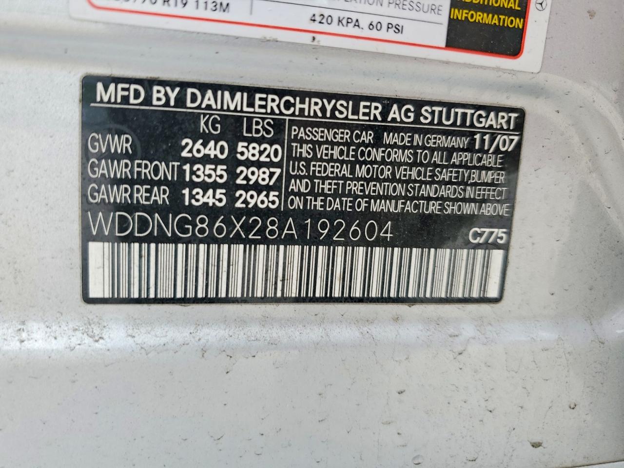 Mercedes-Benz S-Class 550 4matic
