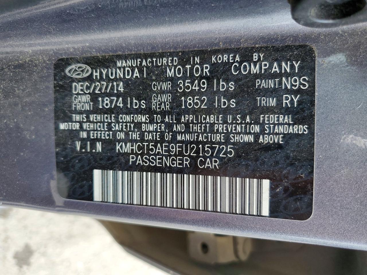 Hyundai ACCENT Gs