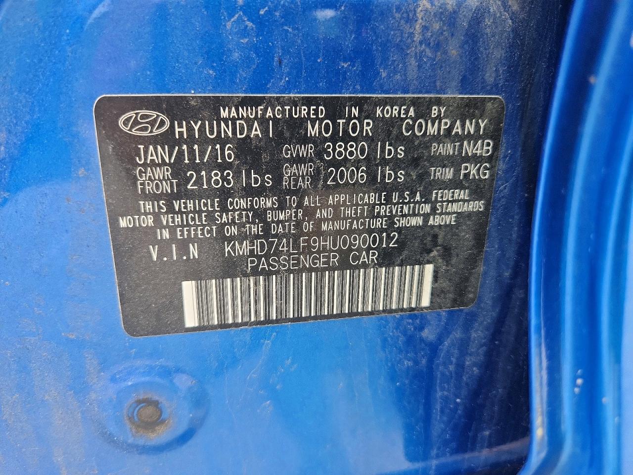 Hyundai ELANTRA Se