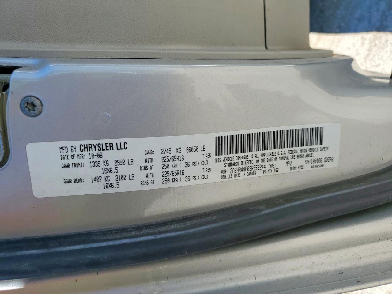 Chrysler Minivan Lx
