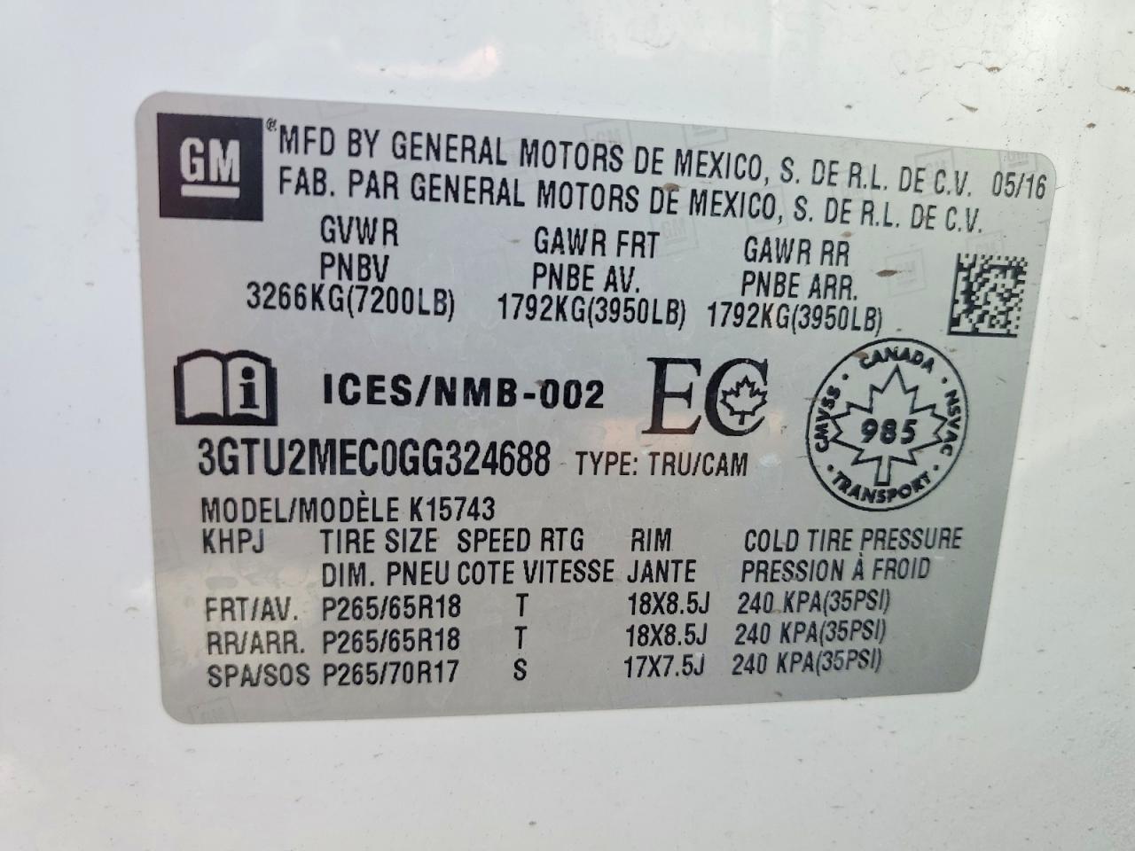 GMC Sierra K1500 Sle