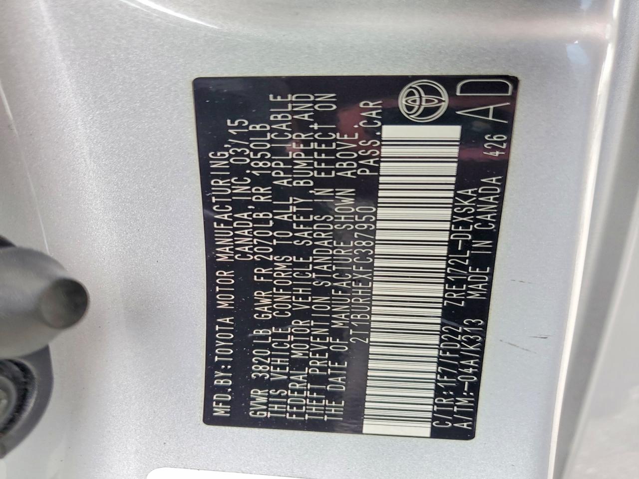 Toyota Corolla S Plus