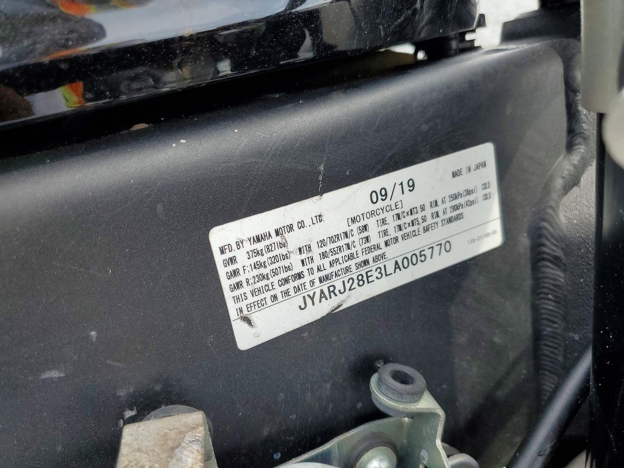 Yamaha Yzf600