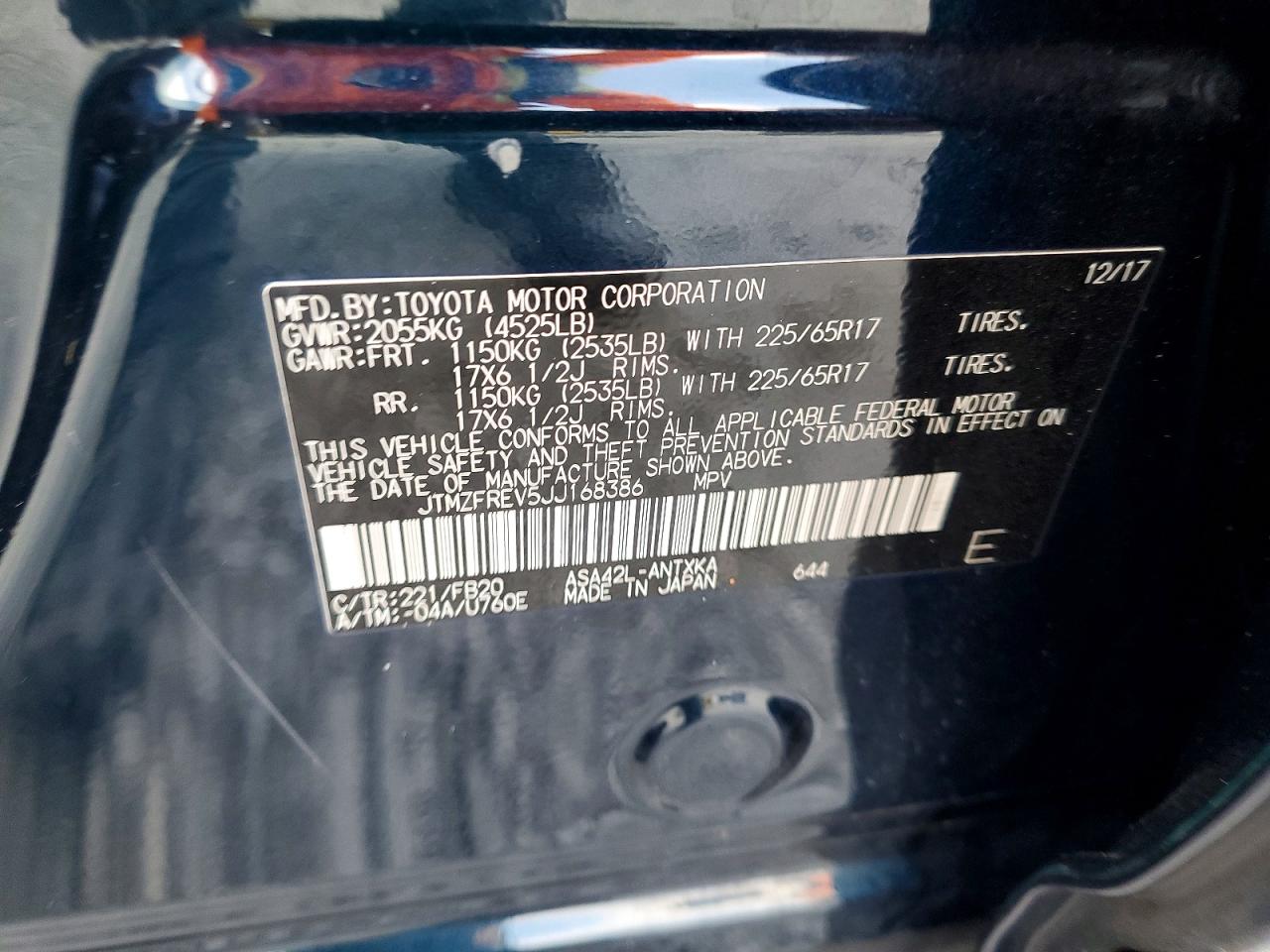 Toyota RAV4 Le